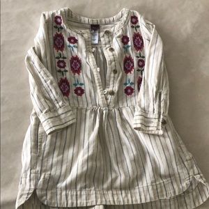 Tea Cotten shirt dress size 2t